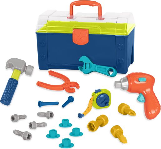 B-Toys Sada nářadí v kufříku Busy Builder - obrázek 1