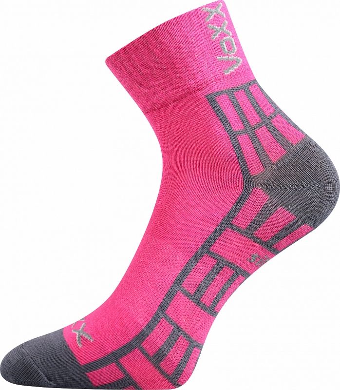 Maik Petrol/Růžová VOXX dětské ponožky se stříbrem (20-24 (14-16cm)) - Fuski BOMA s.r.o. - obrázek 1