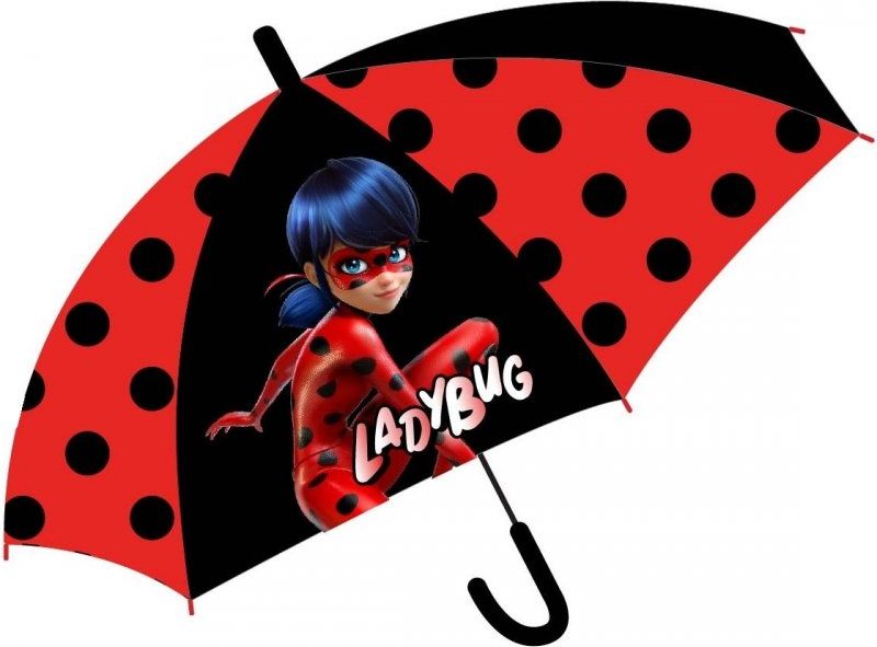 E plus M · Dětský / dívčí vystřelovací deštník Kouzelná beruška - Miraculous Ladybug - obrázek 1