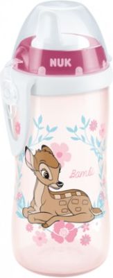 Lahvička NUK KIDDY CUP - Bambi, 300ml, 12m+ - obrázek 1