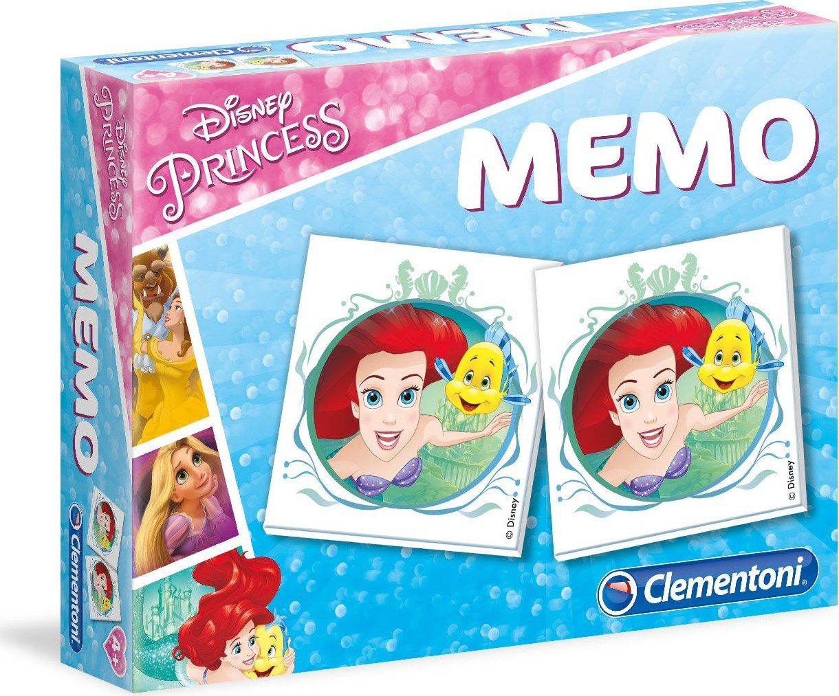 CLEMENTONI Pexeso Disney Princezny - obrázek 1