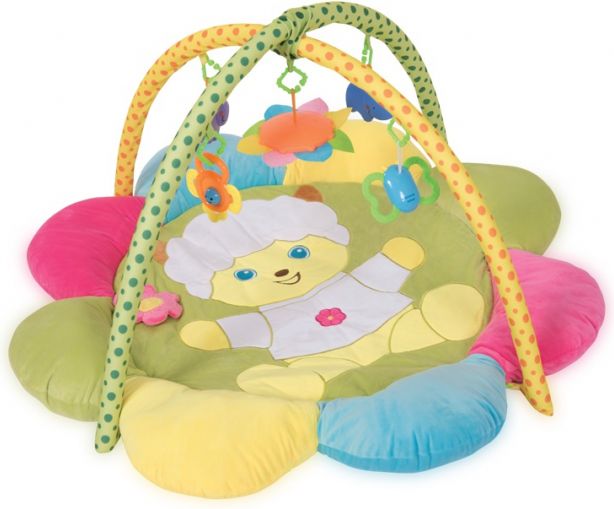 Lorelli Lorelli Hrací deka Plush Play Gym Sheep s hrazdou s hračkami - obrázek 1