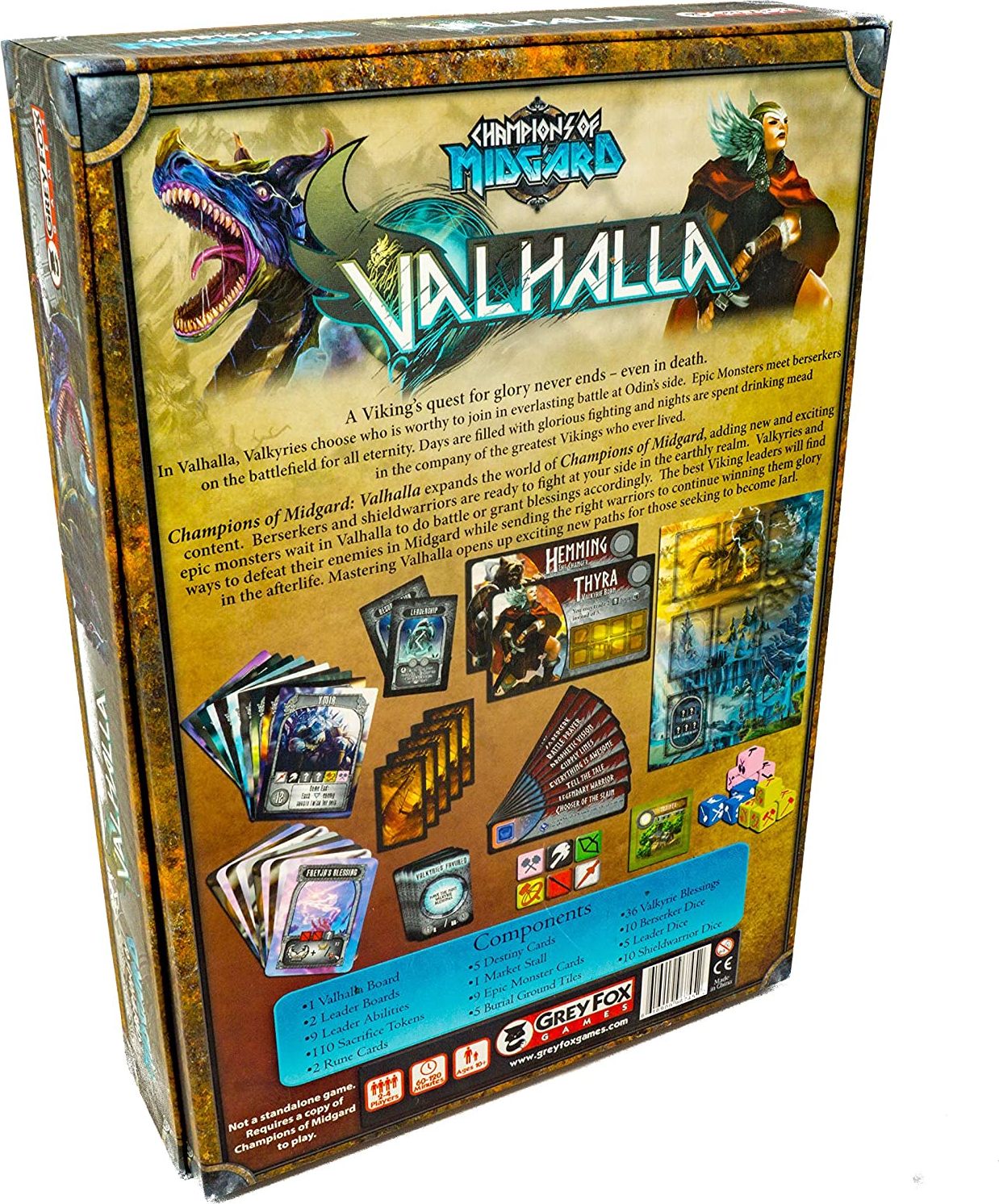 Grey Fox Games Champions of Midgard: Valhalla expansion - obrázek 2