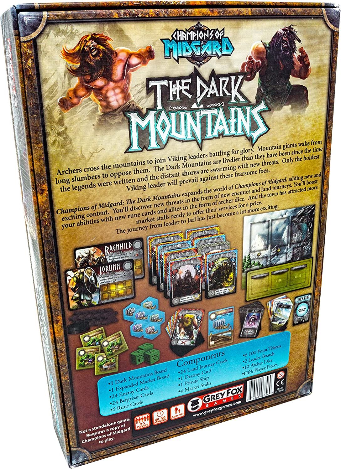Grey Fox Games Champions of Midgard: Dark Mountains expansion - obrázek 2