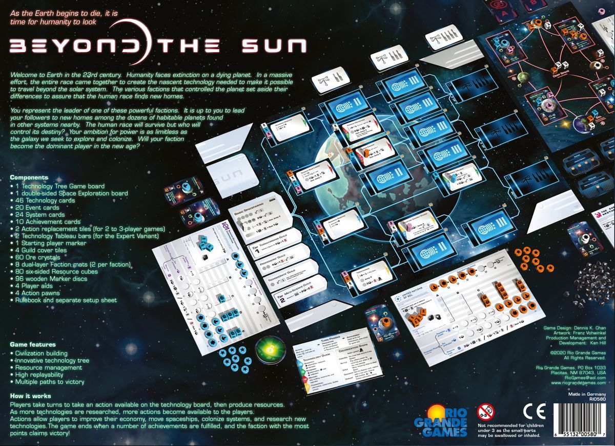 Rio Grande Games Beyond the Sun - obrázek 2
