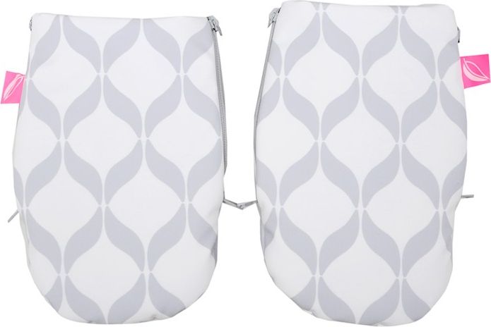 MOTHERHOOD Rukavice na kočárek Softshell Classics Grey 1 pár - obrázek 2