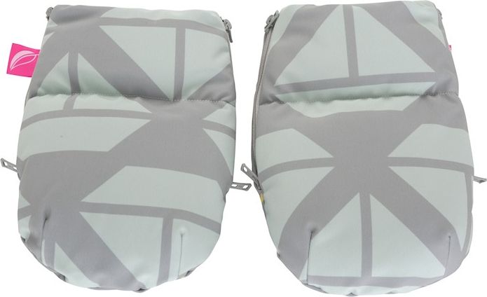 MOTHERHOOD Rukavice na kočárek Softshell Boats Mint 1 pár - obrázek 1