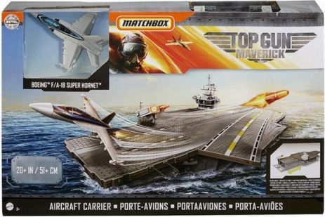 Matchbox TOP GUN LETADLOVÁ LOĎ - obrázek 1