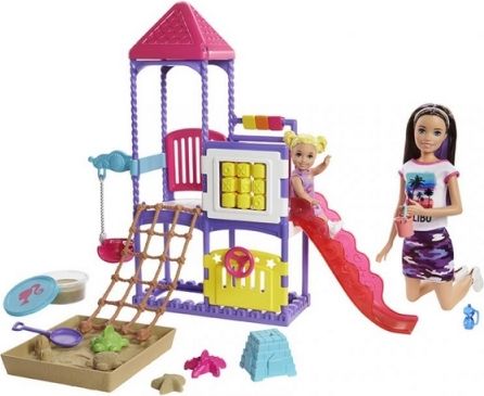Barbie CHŮVA NA HŘIŠTI HERNÍ SET - obrázek 2