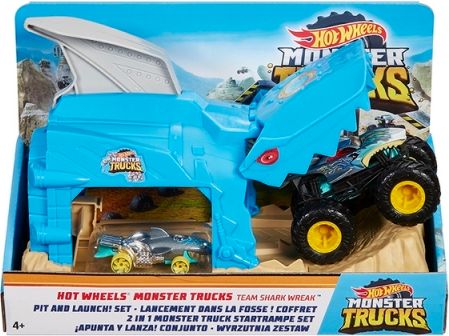 Hot Wheels MONSTER TRUCKS ZÁVODNÍ HERNÍ SET - obrázek 2