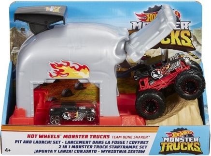 Hot Wheels MONSTER TRUCKS ZÁVODNÍ HERNÍ SET - obrázek 3