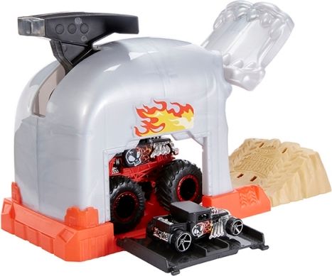 Hot Wheels MONSTER TRUCKS ZÁVODNÍ HERNÍ SET - obrázek 4