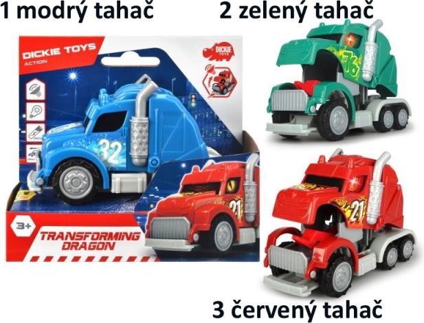 Transformující tahač Drak 12,5 cm, 3 druhy - obrázek 1