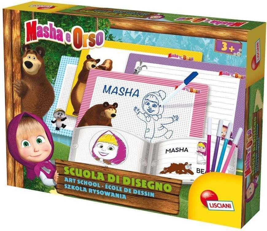 Lisciani Lisciani Kreslící tabulky Máša a medvěd - obrázek 1