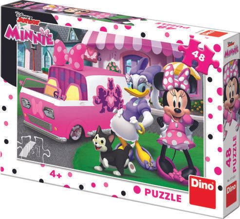 Puzzle 48 dílků Minnie a Daisy - obrázek 1