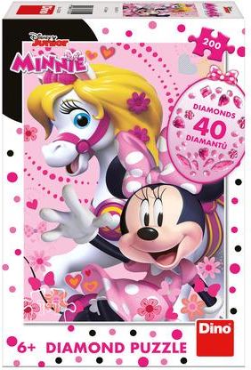 Puzzle 200 Minnie Mouse Diamond - obrázek 1