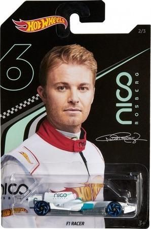 Hot Wheels Angličák Nico Rosberg - obrázek 1