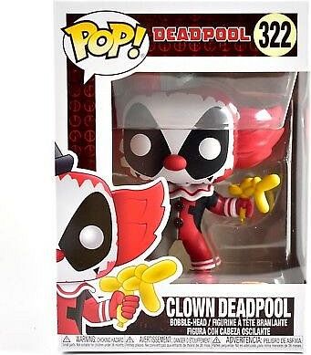 POP! Bobble Marvel: Deadpool Playtime: Deadpool Clown - obrázek 4