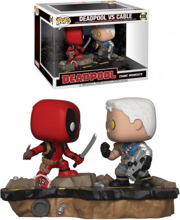 POP! Bobble 2-Pack: Marvel: Movie Moments: Deadpool vs Cable - obrázek 5