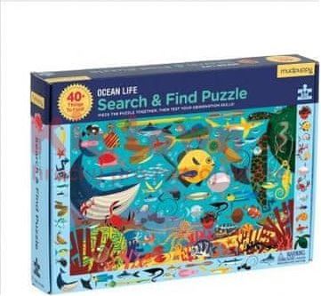 Mudpuppy Search & Find Puzzle - Oceán (64 pcs) - obrázek 1