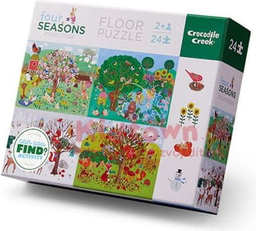 Crocodile Creek Puzzle - Hledej roční období / four Seasons - obrázek 1