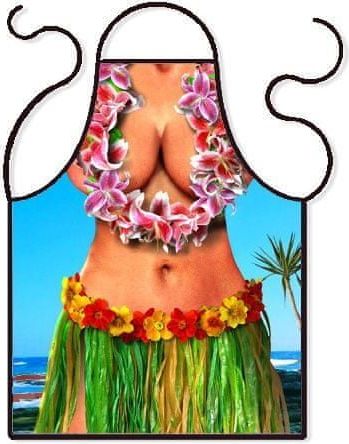Zástěra - Hawai girl - univerzální velikost - obrázek 1