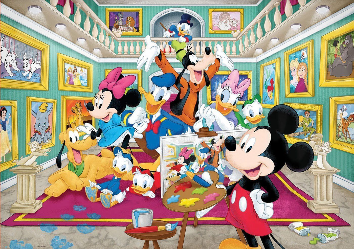 EDUCA Puzzle Disney galerie 1000 dílků - obrázek 1