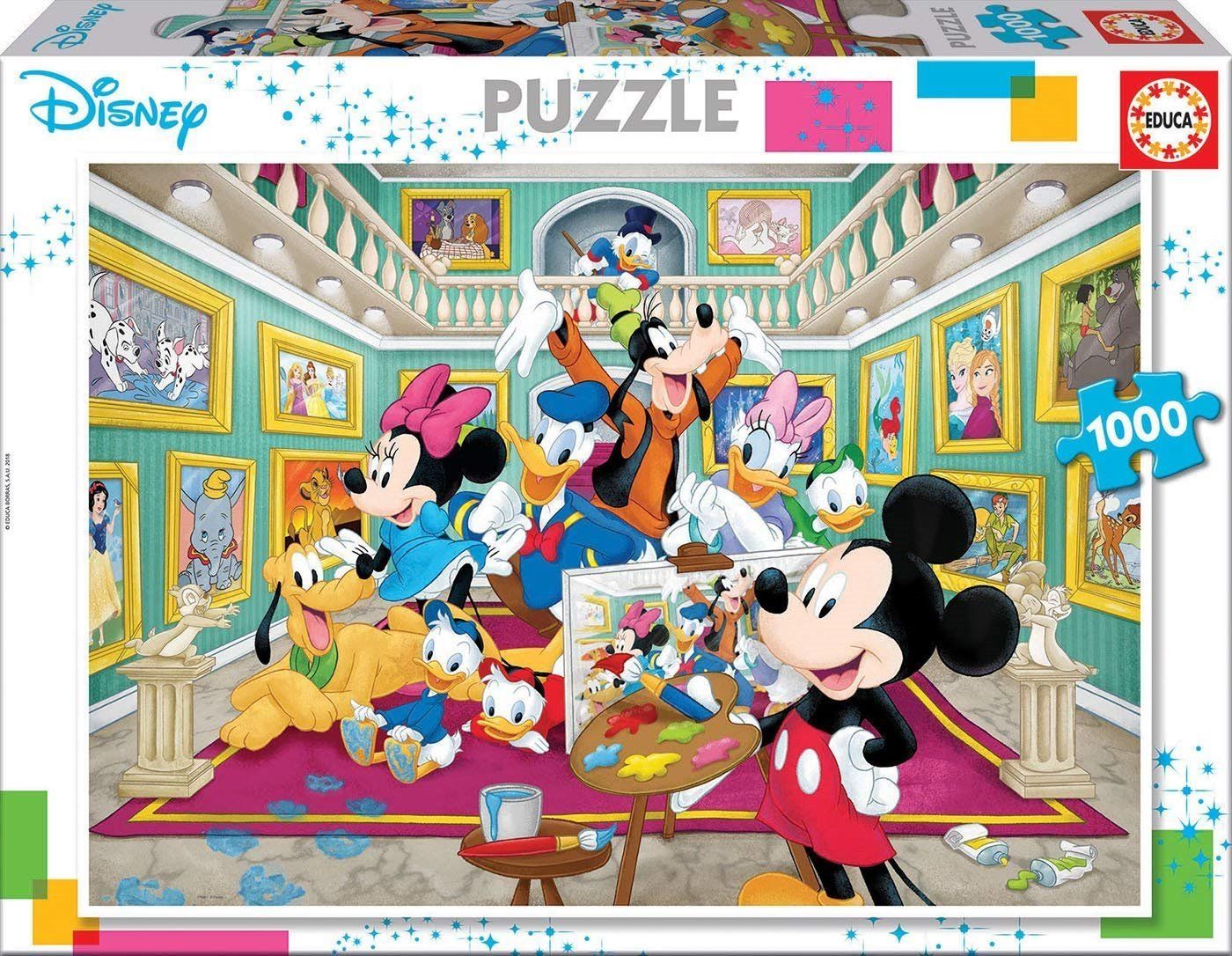 EDUCA Puzzle Disney galerie 1000 dílků - obrázek 2