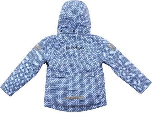 DUCKSDAY Bunda 3v1 s odnímatelnou fleecovou mikinou funky blue/off-white sherpa 02Y - obrázek 2