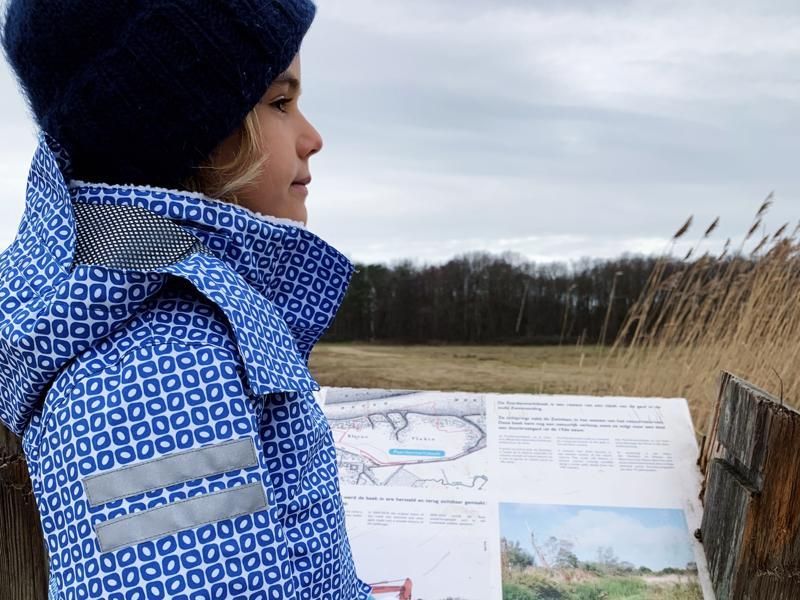 DUCKSDAY Bunda 3v1 s odnímatelnou fleecovou mikinou funky blue/off-white sherpa 02Y - obrázek 11