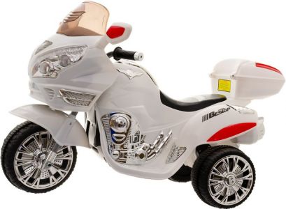 Euro Baby Akumulatorový motocykl - bílý