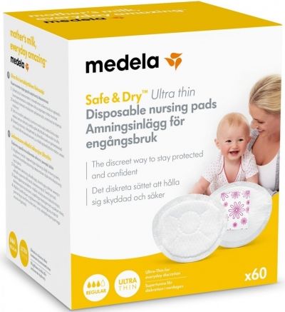 MEDELA Ultra tenké vložky do podprsenky, 60 ks - obrázek 1