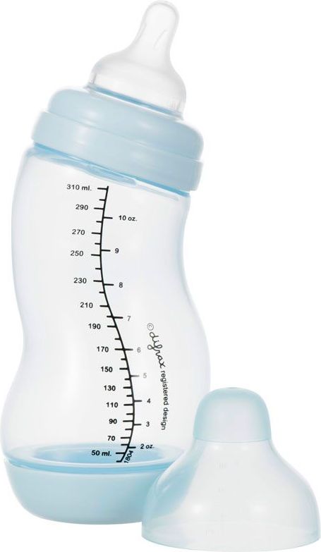 Kojenecká S-lahvička antikoliková široká 310 ml Difrax - obrázek 1