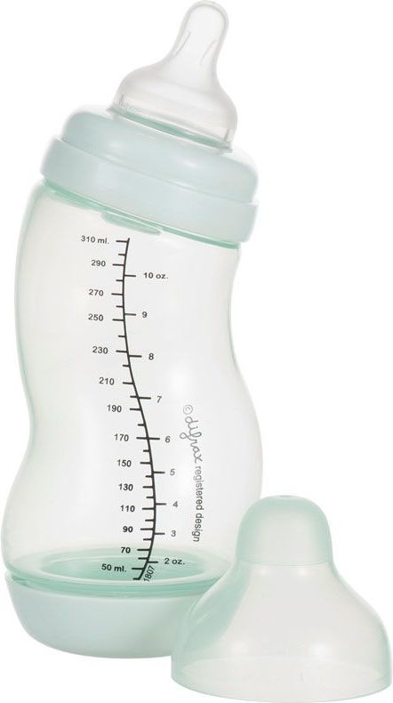 Kojenecká S-lahvička antikoliková široká 310 ml Difrax Mentolová 2020 - obrázek 1