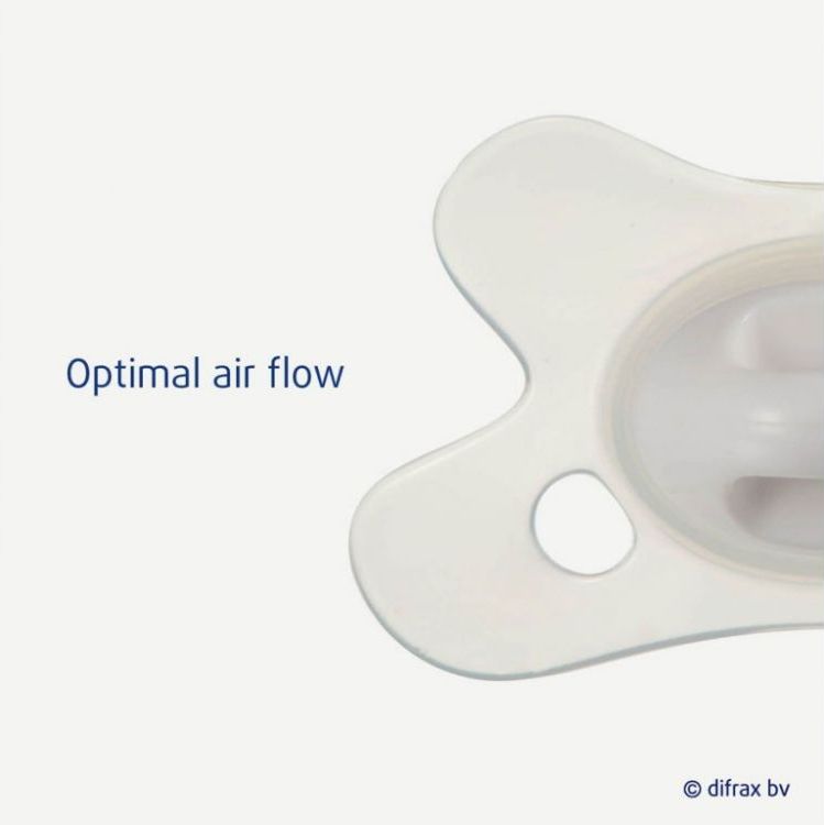 Silikonové šidítko Difrax Natural UNI Pixie 0m+ - obrázek 2