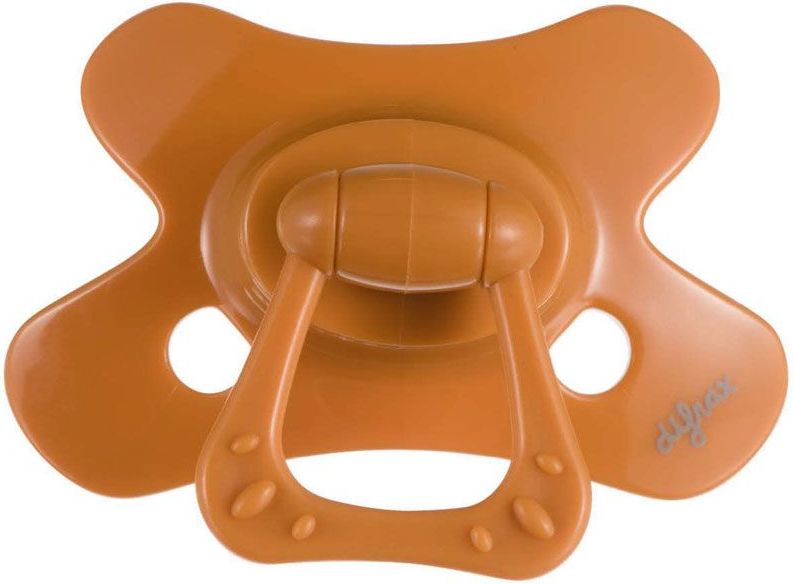 Silikonové šidítko Difrax Natural UNI Pumpkin 12m+ - obrázek 1