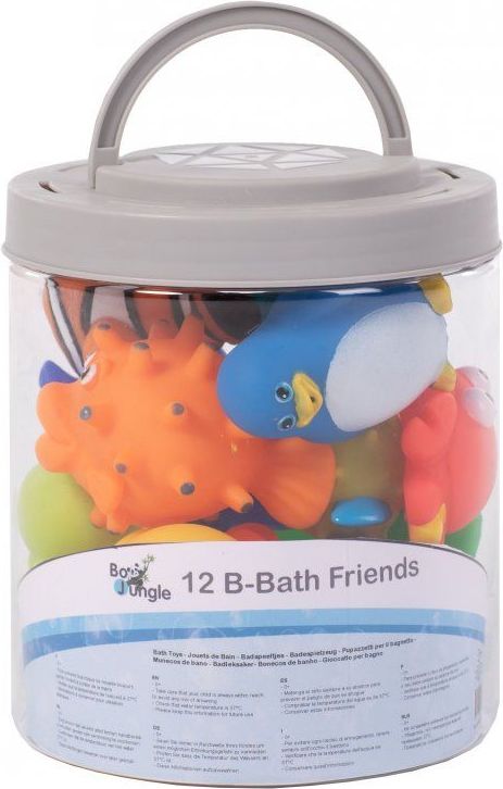 Kamarádi do vody 12 ks Bo Jungle B-Bath Friends - obrázek 1