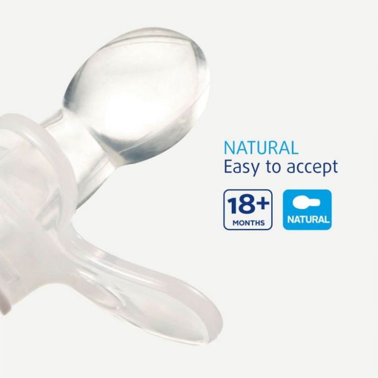Silikonové šidítko Difrax Natural Zaya 18m+ - obrázek 2