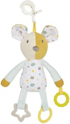 Canpol babies Hebký mazlíček na klipu s kousátky Mouse - obrázek 1