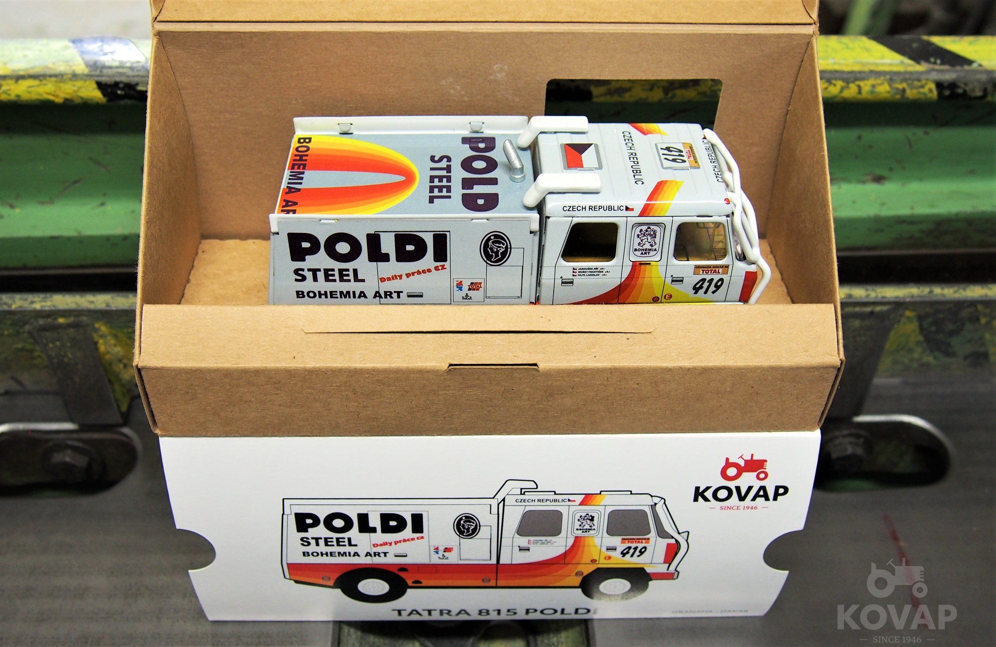 Kovap Tatra 815 DAKAR 1996 Poldi - obrázek 5