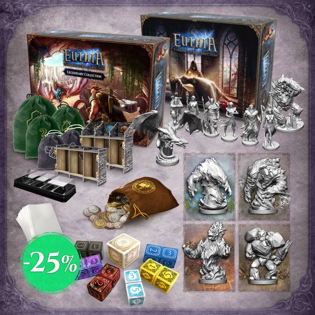Diea Games Euthia: Torment of Resurrection - Kickstarter Legendary pledge Tier II CZ - obrázek 2