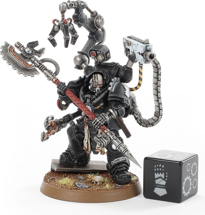 Games Workshop Iron Hands Dice Set - obrázek 3