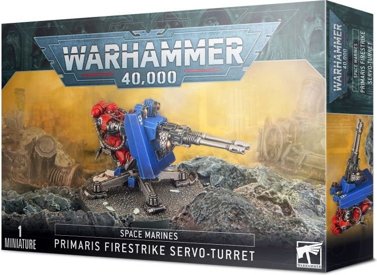 Games Workshop Space Marine: Primaris Firestrike Servo-turret - obrázek 2