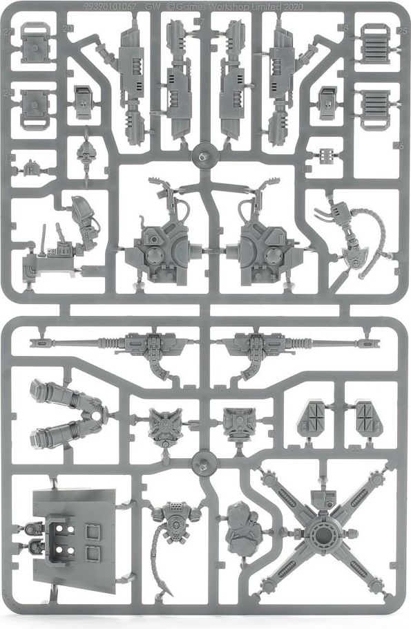 Games Workshop Space Marine: Primaris Firestrike Servo-turret - obrázek 3