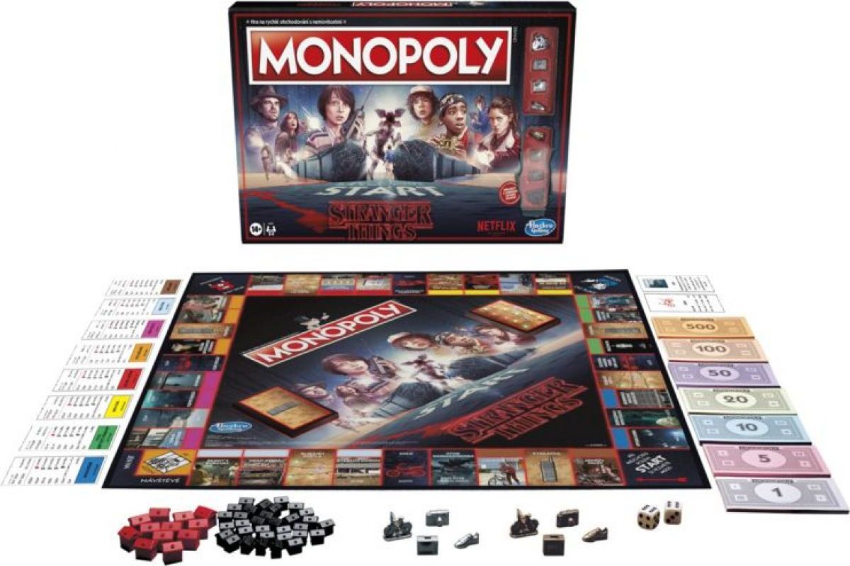 Hasbro Monopoly Stranger Things CZ verze - obrázek 1