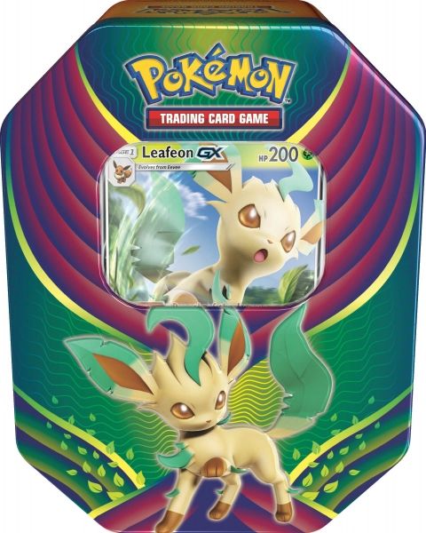 Nintendo Pokémon Evolution Celebration Tin - Leafeon-GX - obrázek 1