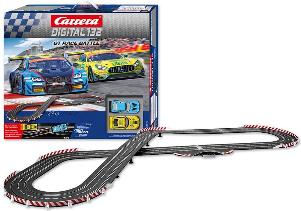 Carrera Autodráha D132 30011 GT Race Battle - obrázek 1