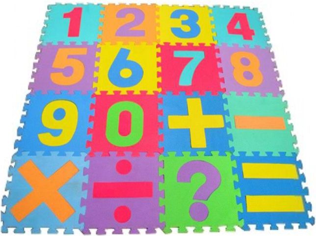 iMex Toys Pěnové puzzle 30x30cm 16 ks - obrázek 1