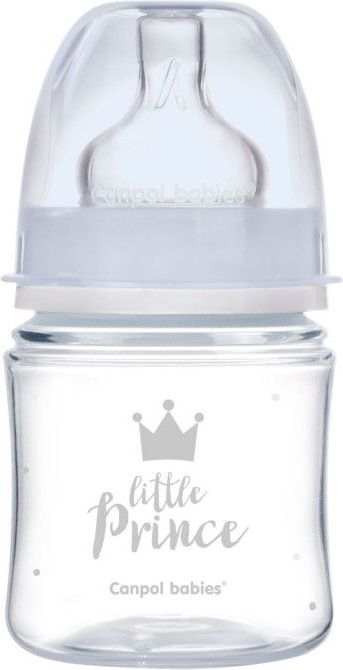 Lahev se širokým hrdlem 120 ml Canpol Royal Baby Blue 2020 - obrázek 1