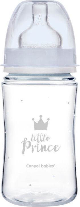 Lahev se širokým hrdlem 240 ml Canpol Royal Baby - obrázek 1